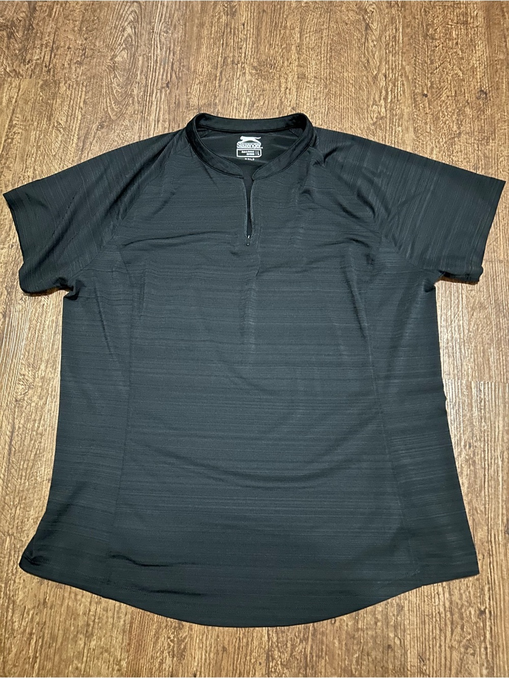 Black Performance Short-Sleeve Shirt